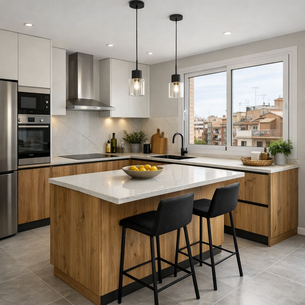 Reforma de cocina en Badalona
