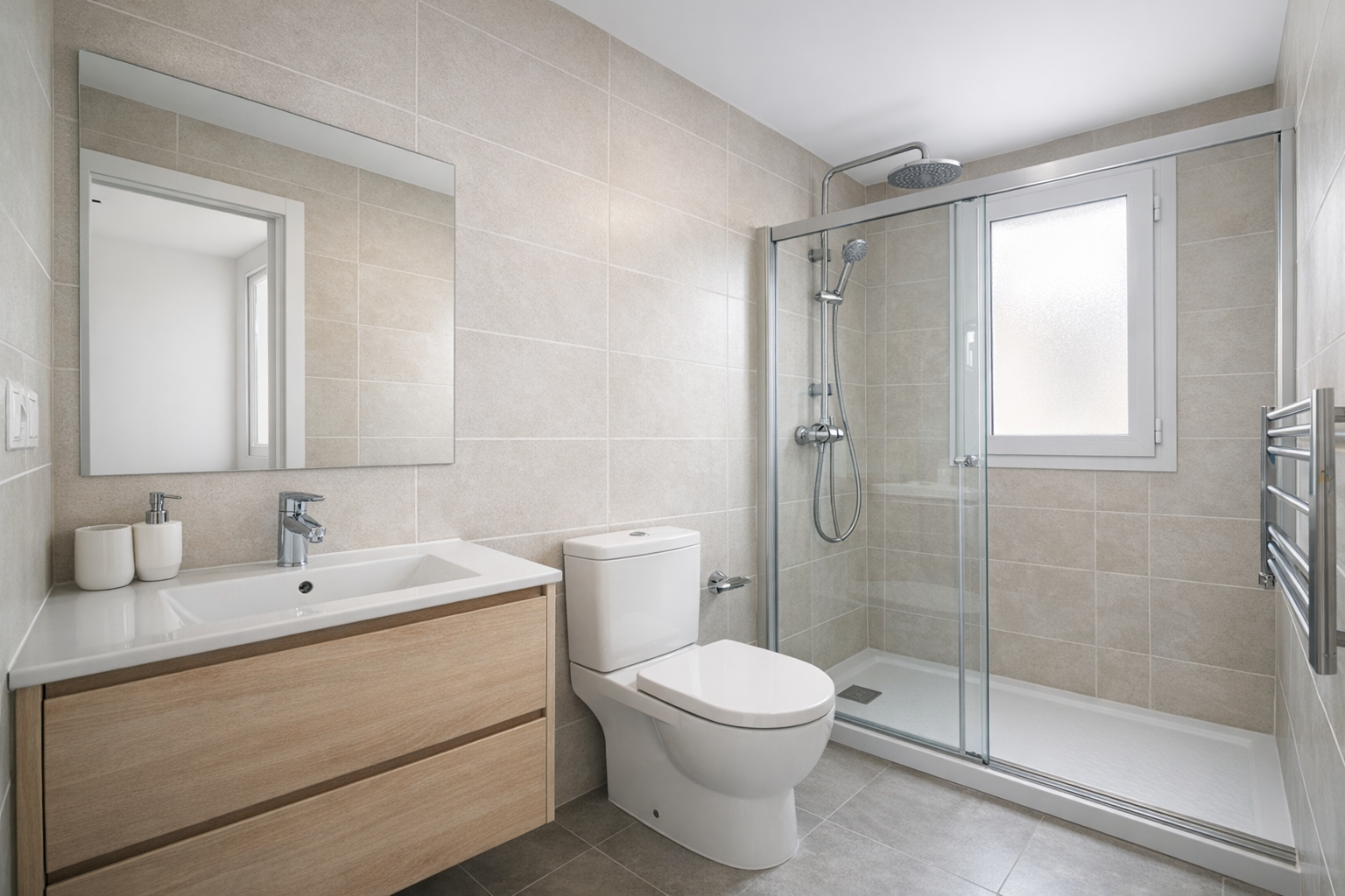 Reforma básica de baño en Hospitalet