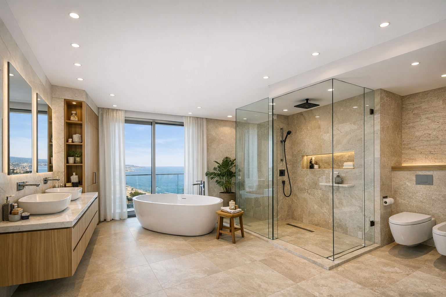 Reforma premium de baño en Badalona