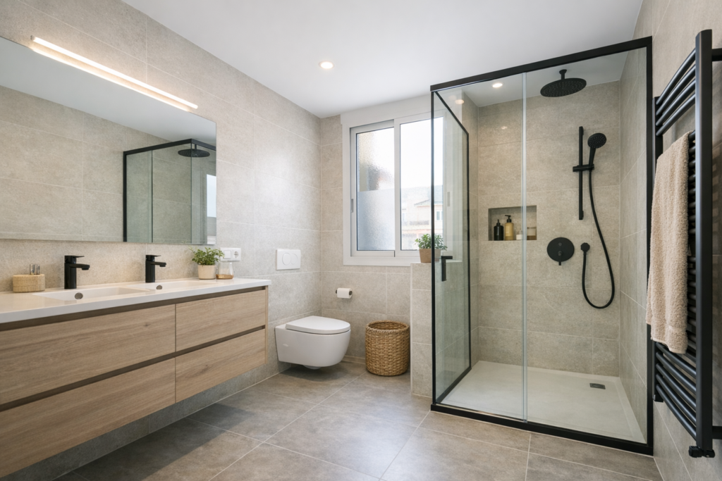 Reforma de baño en Badalona