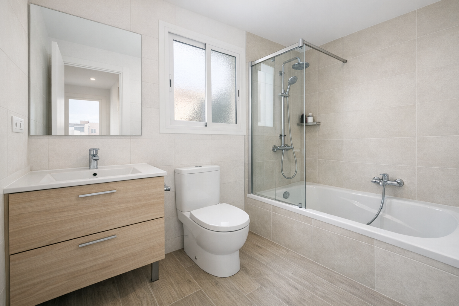 Reforma básica de baño en Badalona